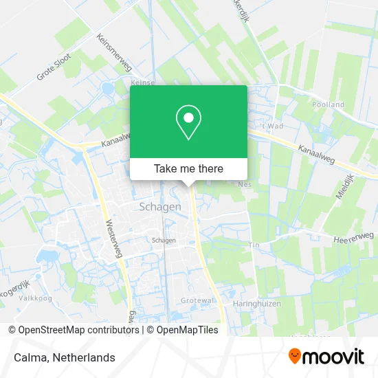 Calma map