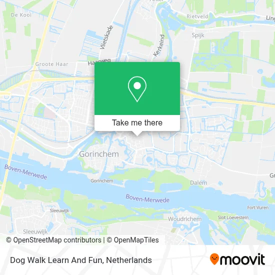 Dog Walk Learn And Fun map