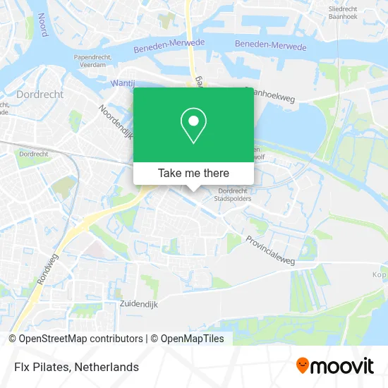 Flx Pilates map