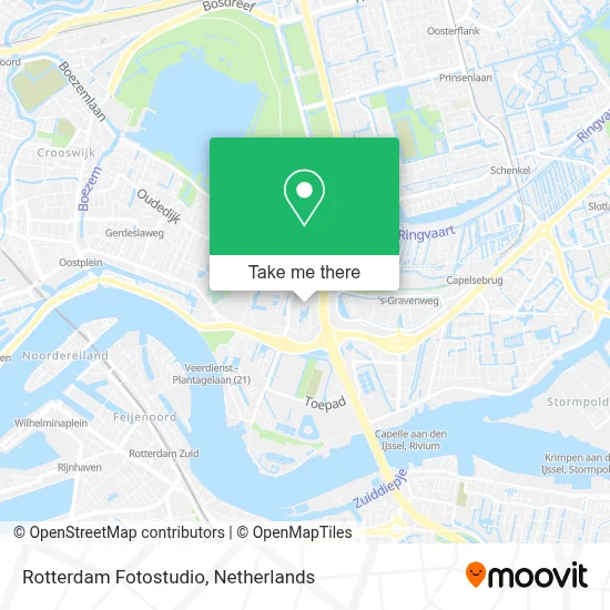 Rotterdam Fotostudio map