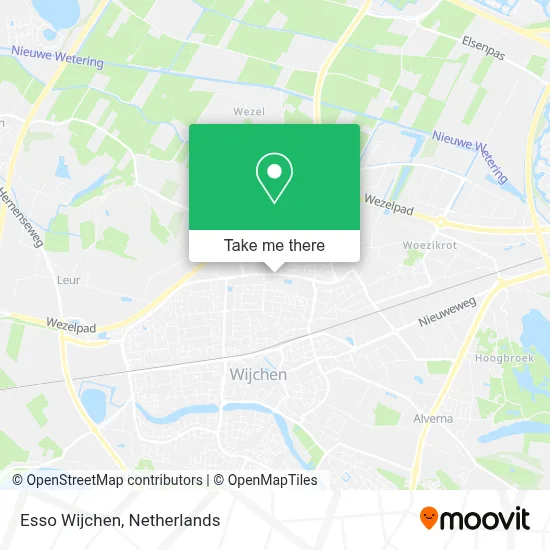 Esso Wijchen map