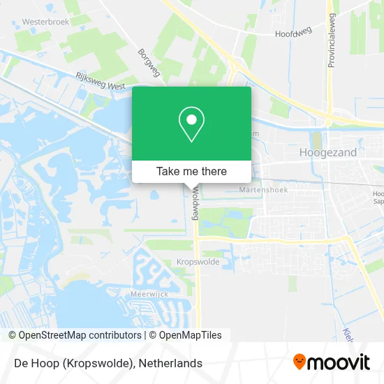 De Hoop (Kropswolde) map
