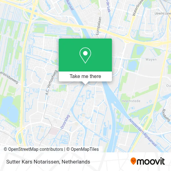 Sutter Kars Notarissen map