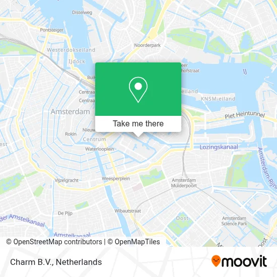 Charm B.V. map
