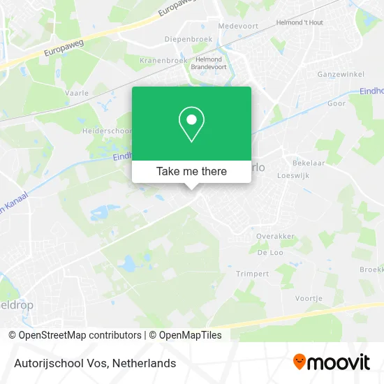 Autorijschool Vos map