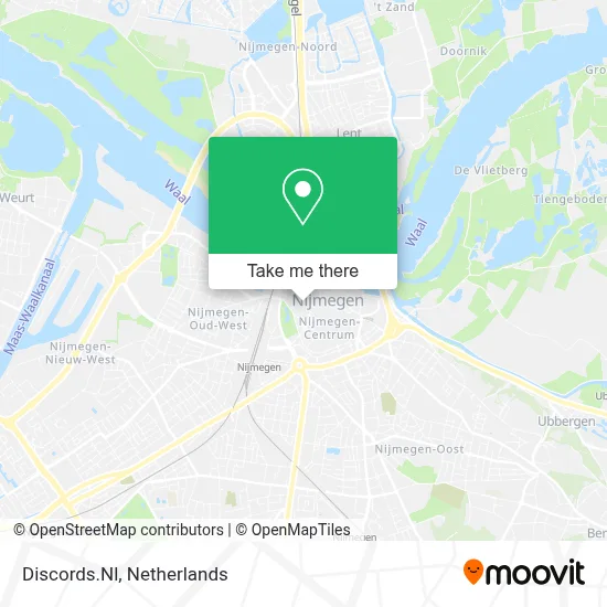 Discords.Nl map