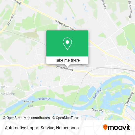 Automotive Import Service Karte