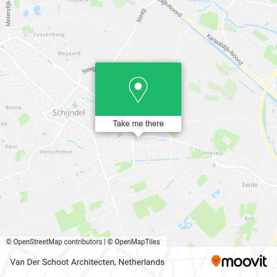 Van Der Schoot Architecten map