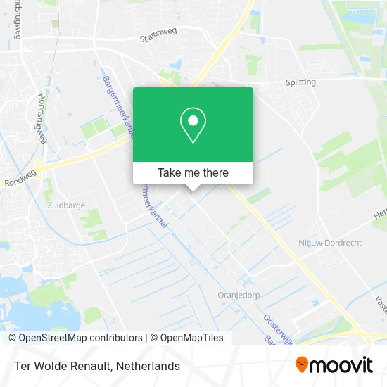 Ter Wolde Renault map