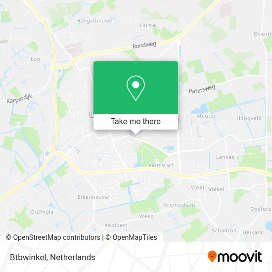 Btbwinkel map
