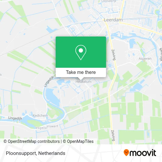 Ploonsupport map