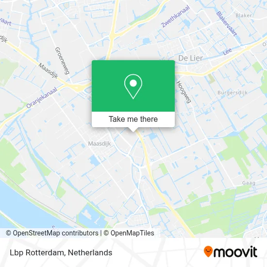 Lbp Rotterdam map