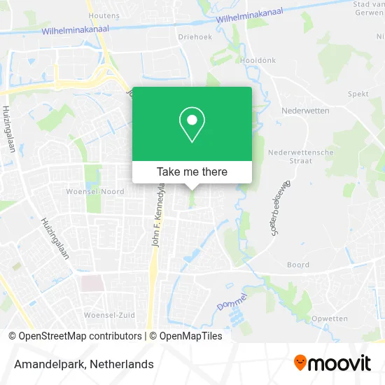 Amandelpark map