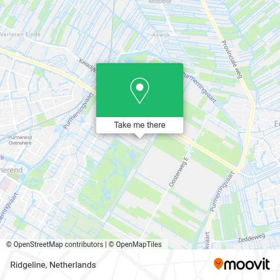 Ridgeline map