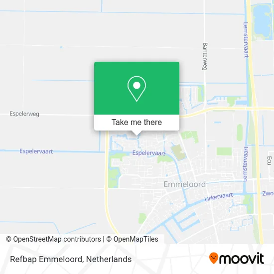 Refbap Emmeloord map