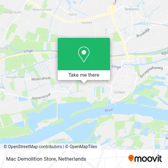 Mac Demolition Store map
