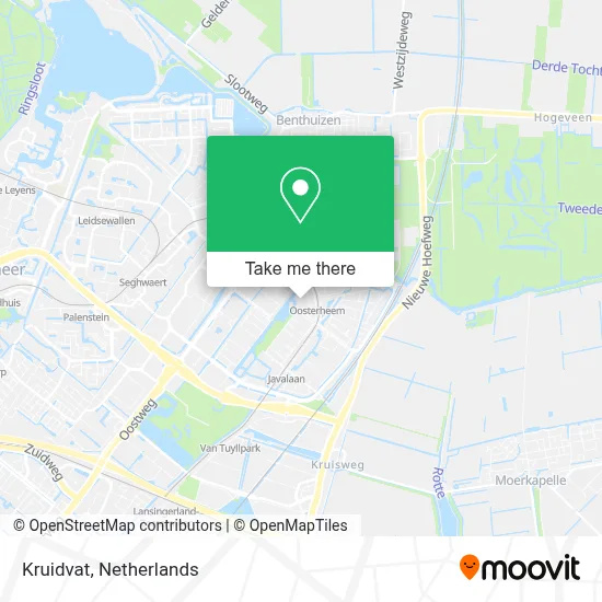 Kruidvat map