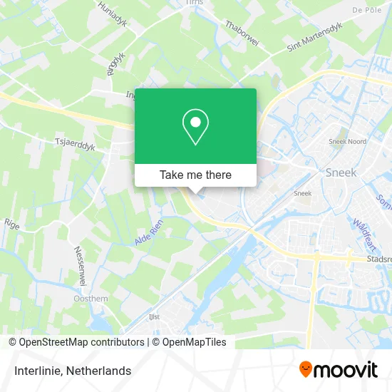 Interlinie map