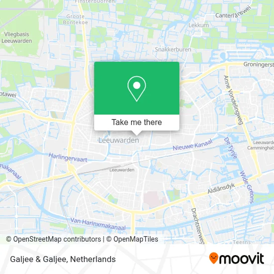 Galjee & Galjee map