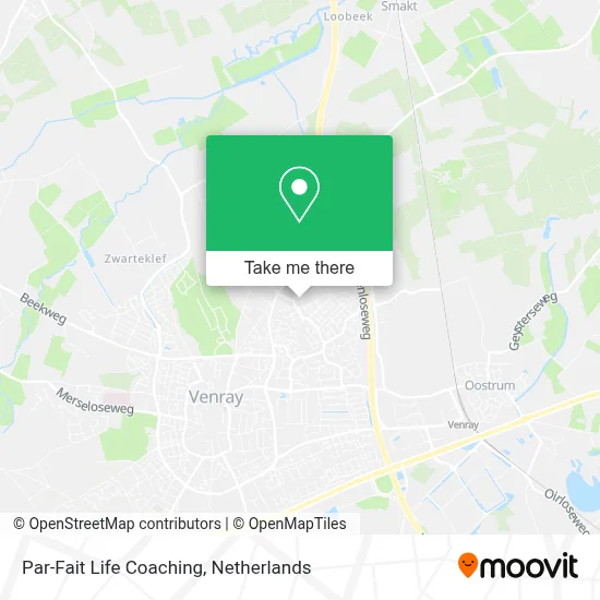 Par-Fait Life Coaching map