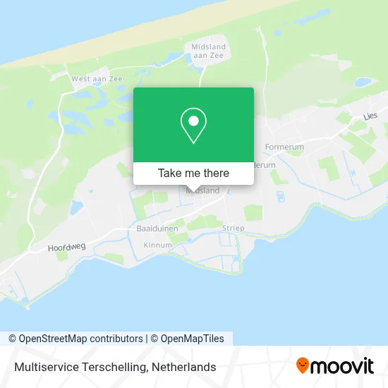 Multiservice Terschelling map