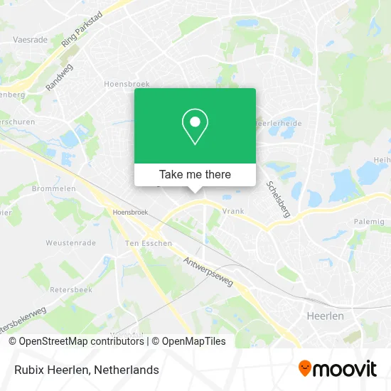 Rubix Heerlen map