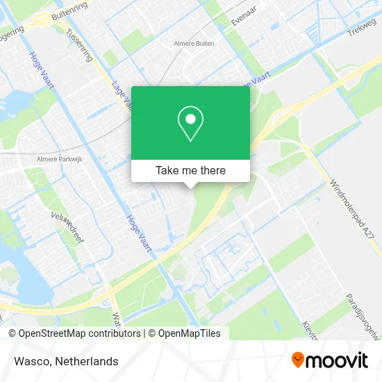 Wasco map