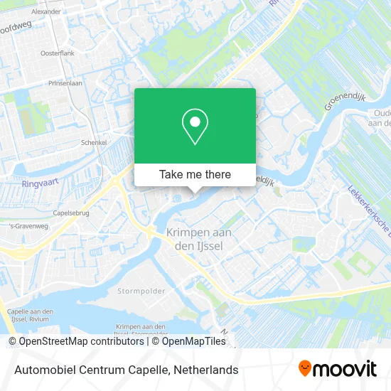 Automobiel Centrum Capelle map