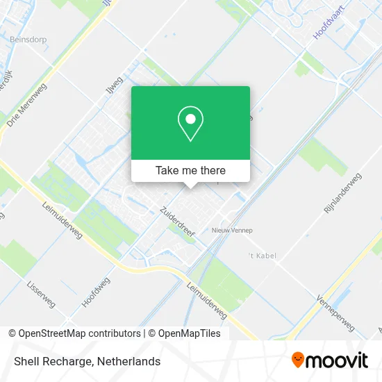 Shell Recharge map
