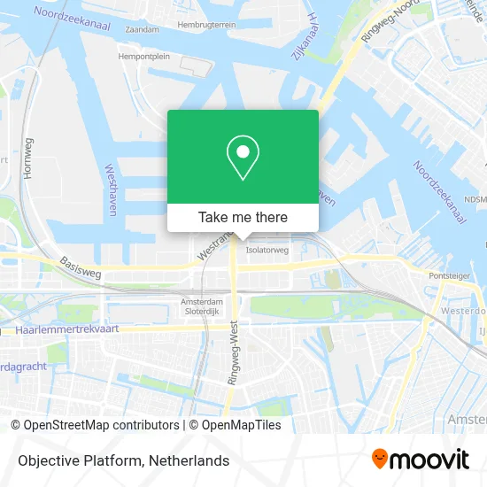 Objective Platform map