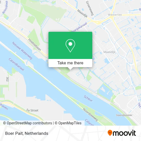 Boer Pait map