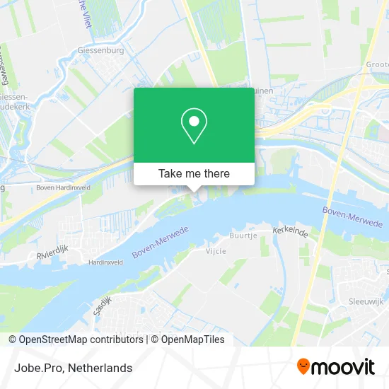 Jobe.Pro map