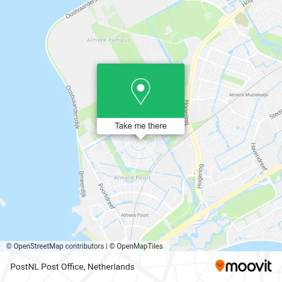 Postnl Postkantoor map