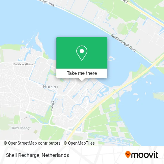 Shell Recharge map