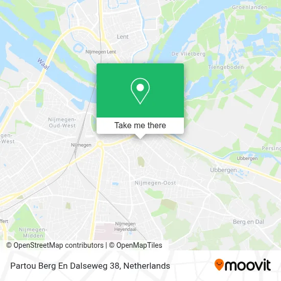 Partou Berg En Dalseweg 38 map