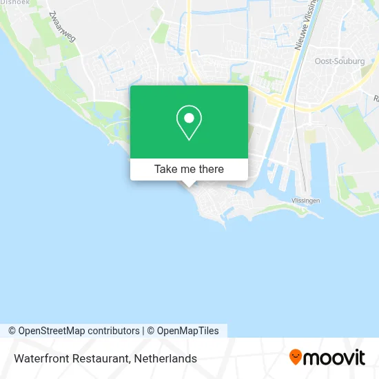 Waterfront Restaurant map
