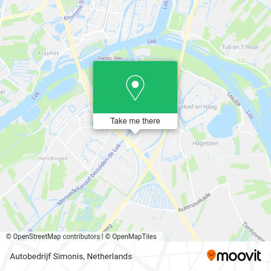 Autobedrijf Simonis map