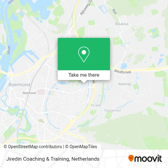 Jiredin Coaching & Training map