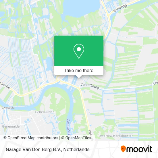 Garage Van Den Berg B.V. map