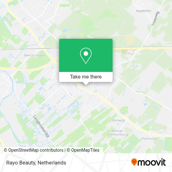 Rayo Beauty map