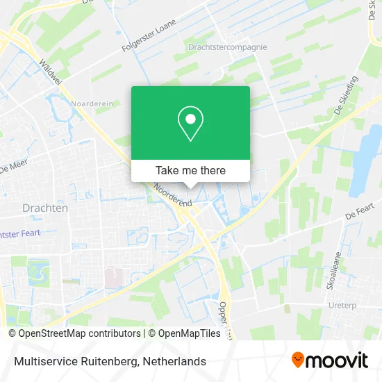 Multiservice Ruitenberg map