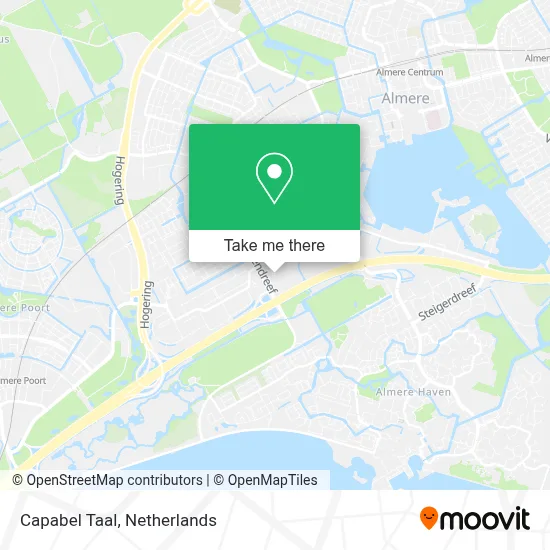 Capabel Taal map
