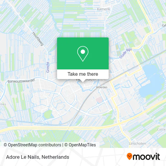 Adore Le Nails map