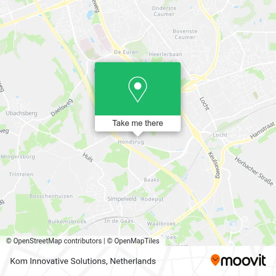 Kom Innovative Solutions map