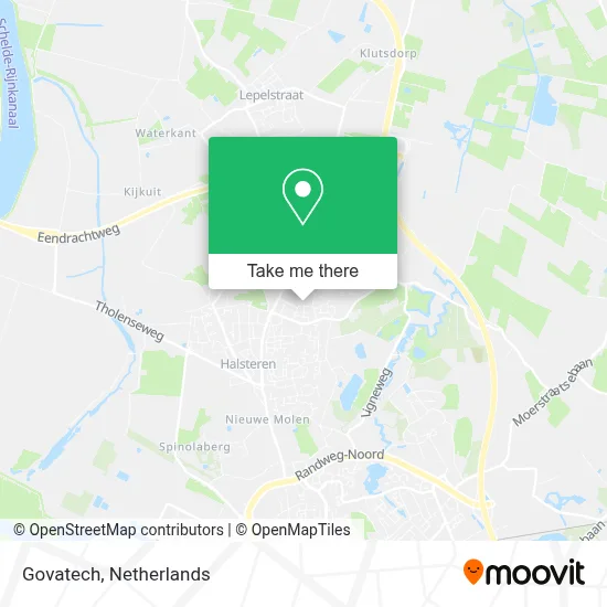 Govatech map