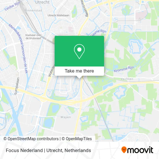 Focus Nederland | Utrecht map