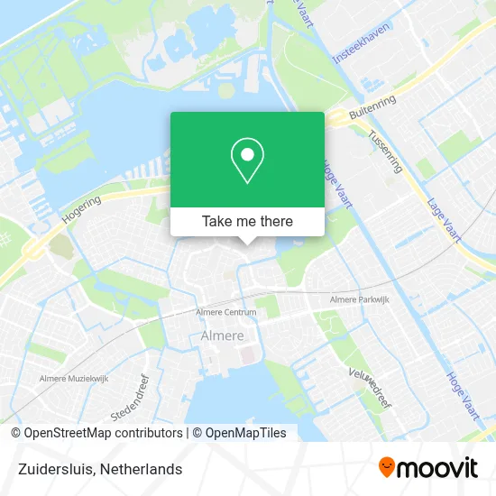 Zuidersluis map