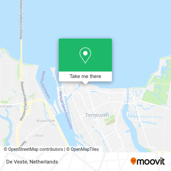 De Veste map