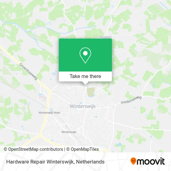 Hardware Repair Winterswijk map