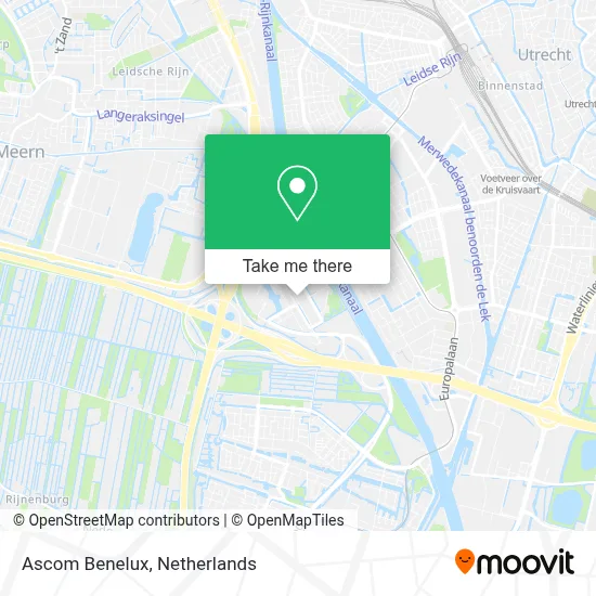 Ascom Benelux map
